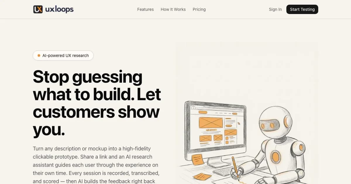 UXLoops screenshot